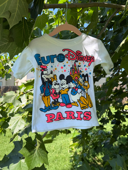 euro disney t shirt 12-18/18-24m