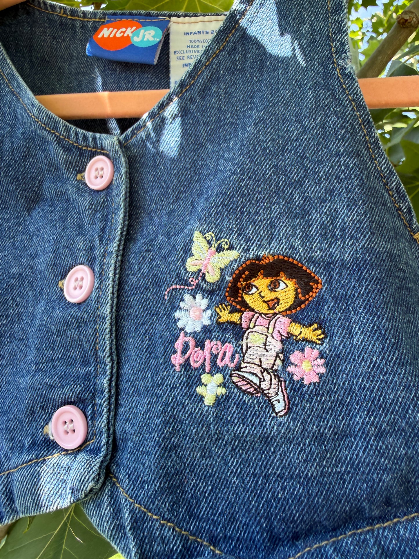 dora the explorer vest 18-24m