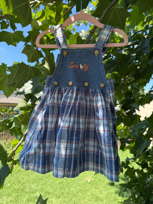 snoopy dress 18m