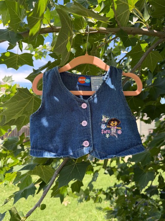 dora the explorer vest 18-24m