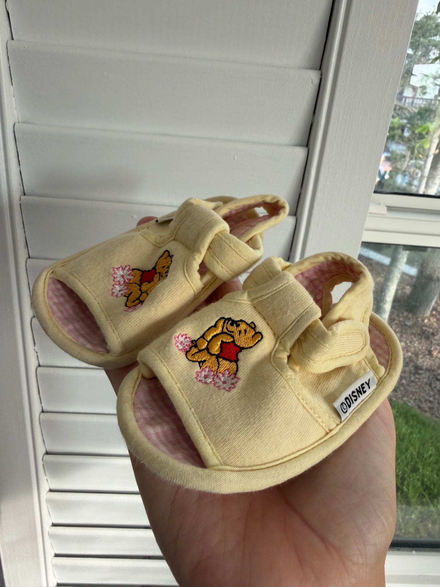 lemon pooh baby shoes 0-6m