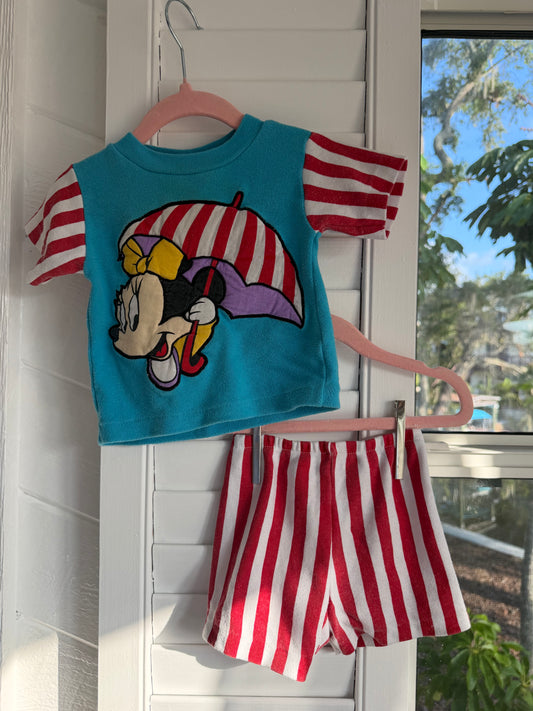 minnie two piece set 0-6m