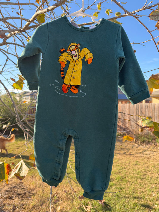 raincoat tigger romper 18m