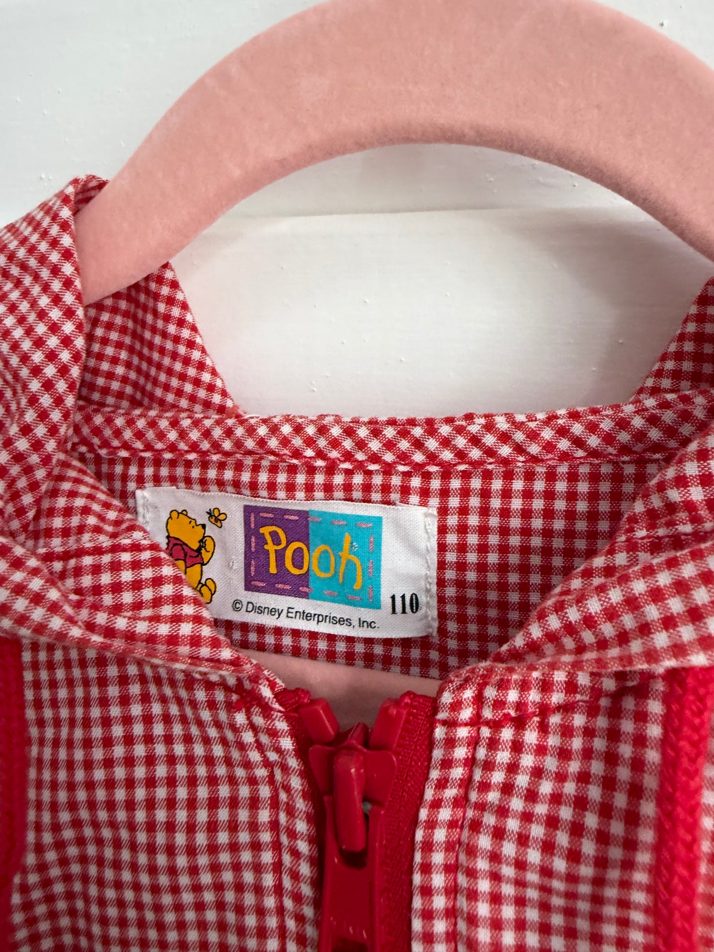 pooh gingham jacket 4T