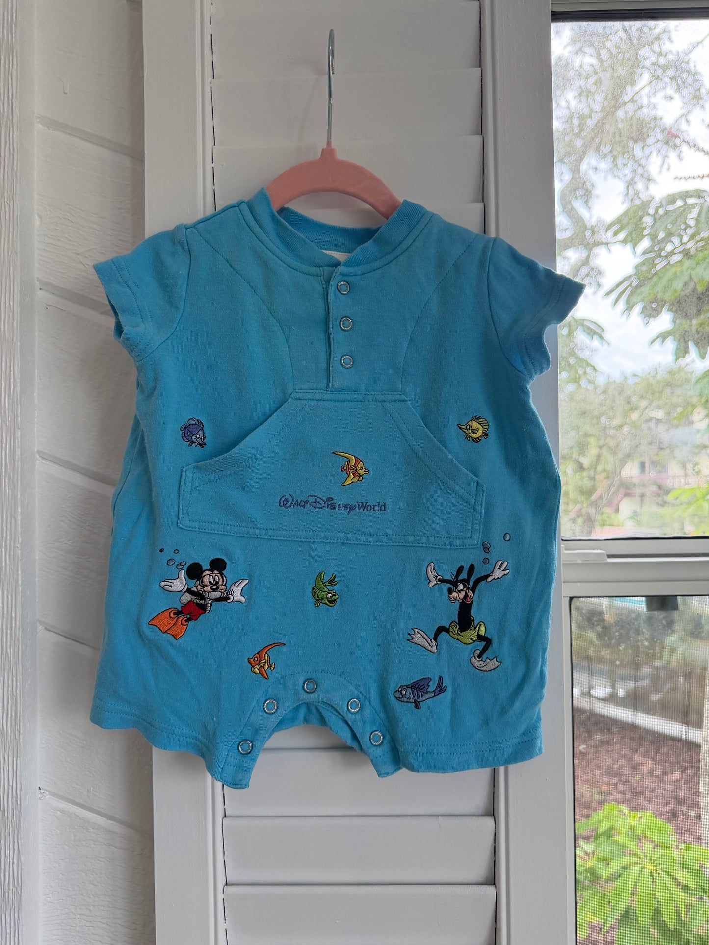 WDW under the sea romper 6m
