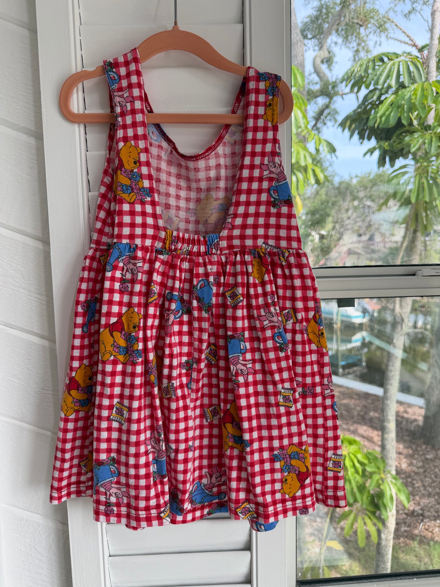 gardening pooh dress 6x