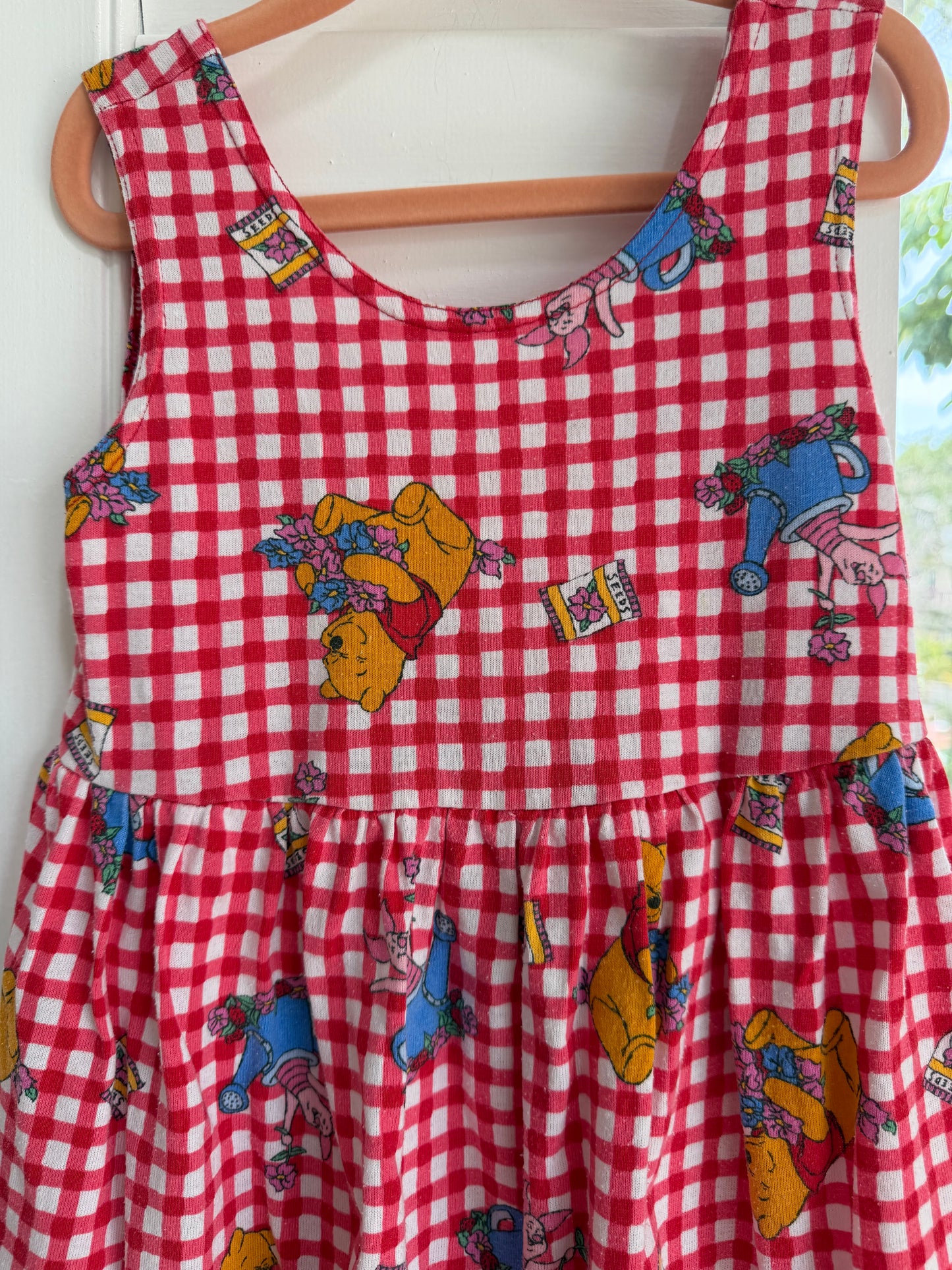 gardening pooh dress 6x