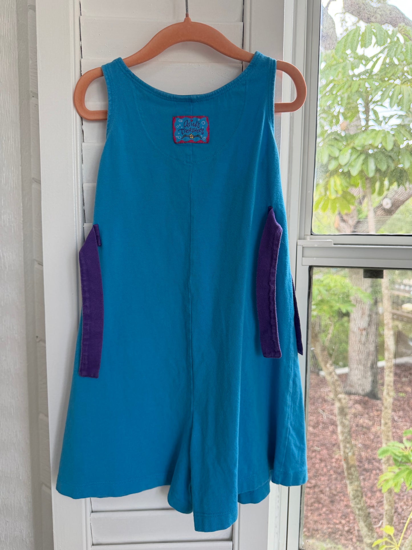 little mermaid romper 4T
