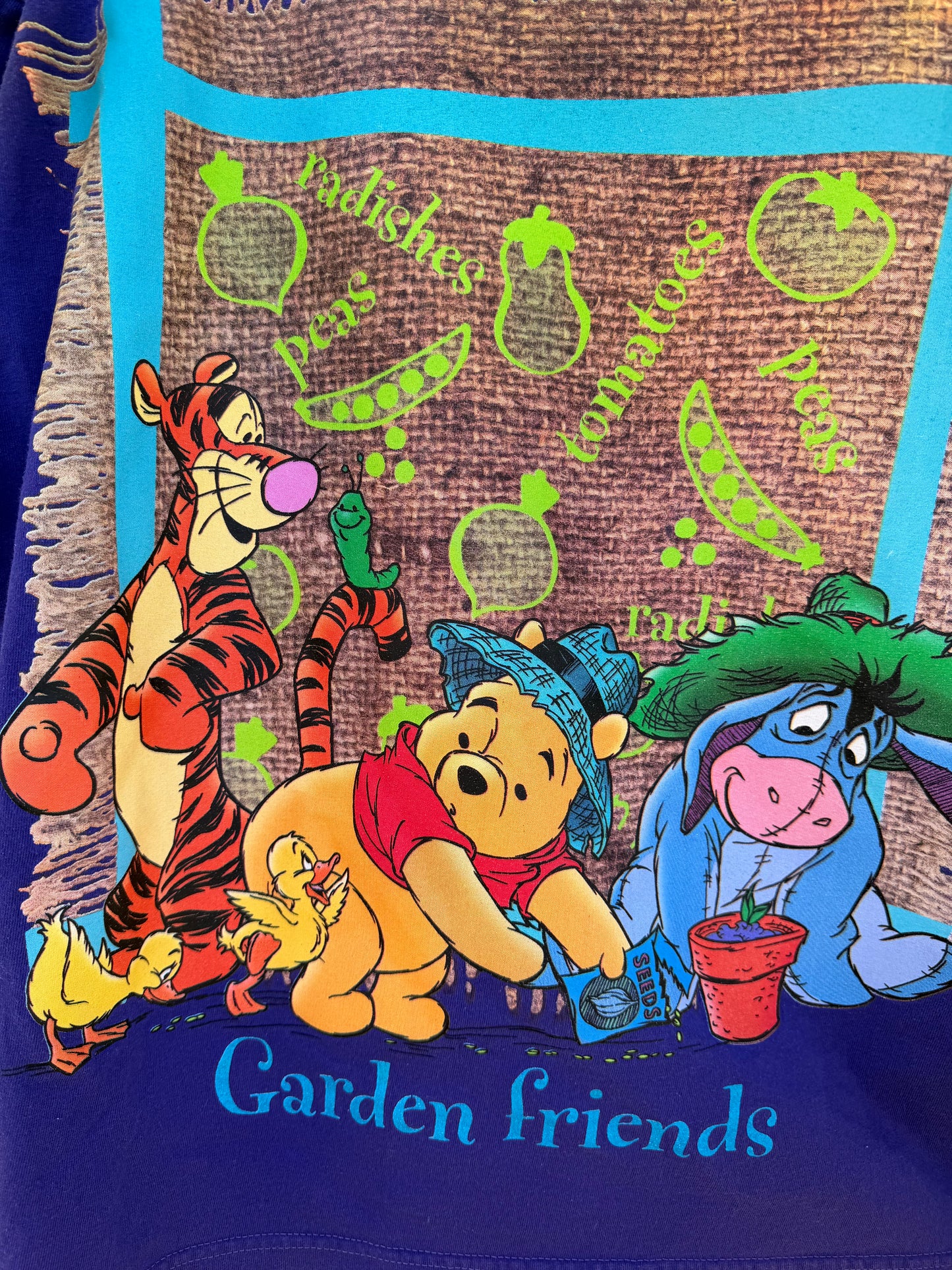 pooh “garden friends” tee 🪴 adults L