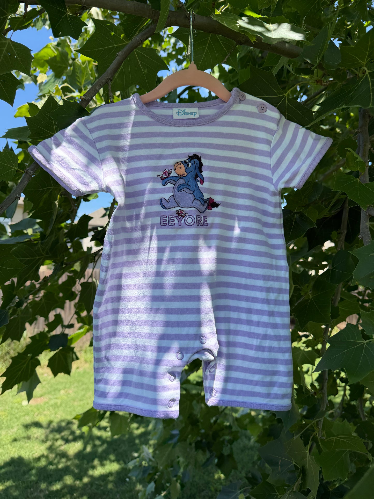 eeyore romper 6-9m