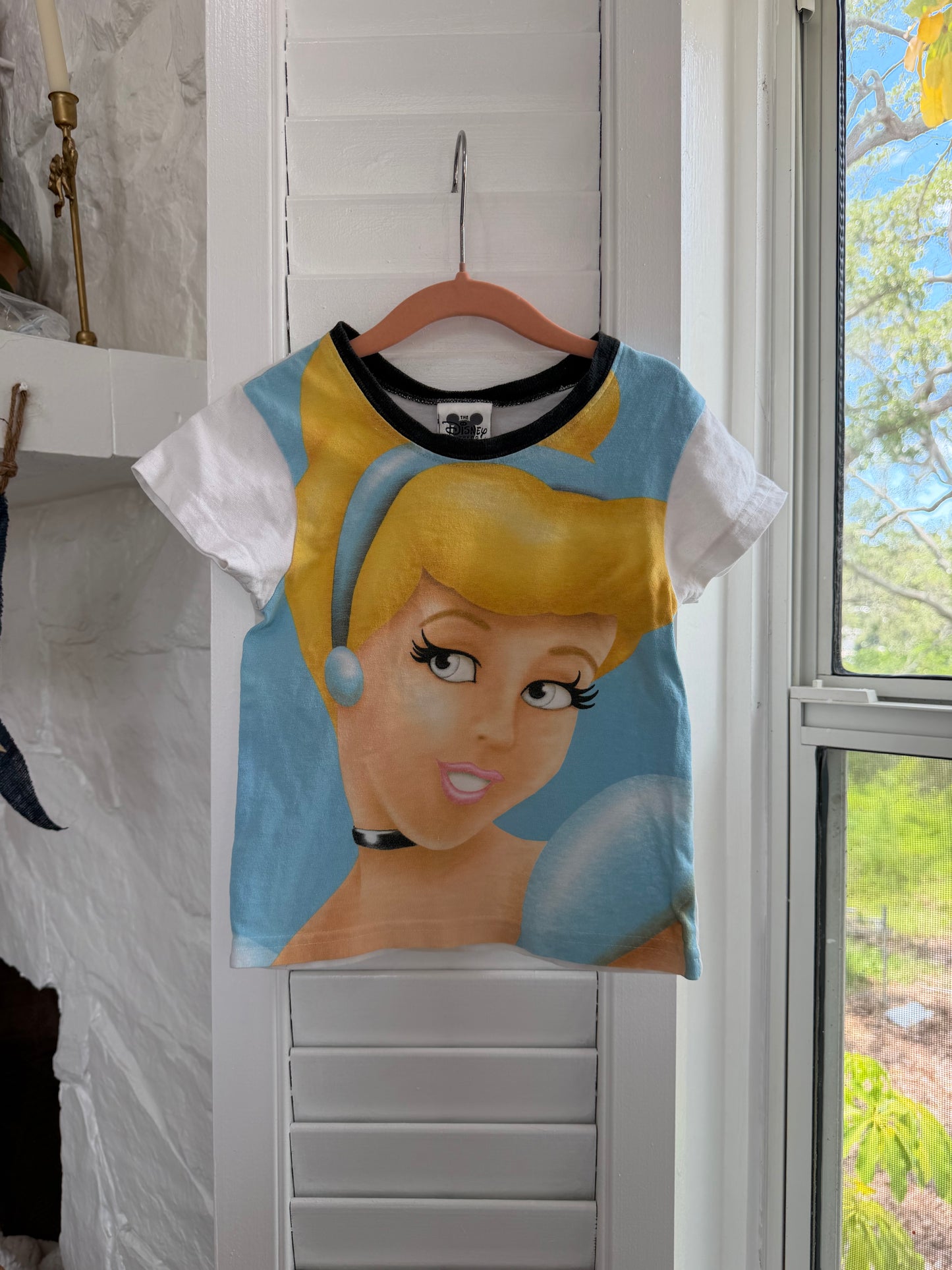 big print cindy tee 3/4T