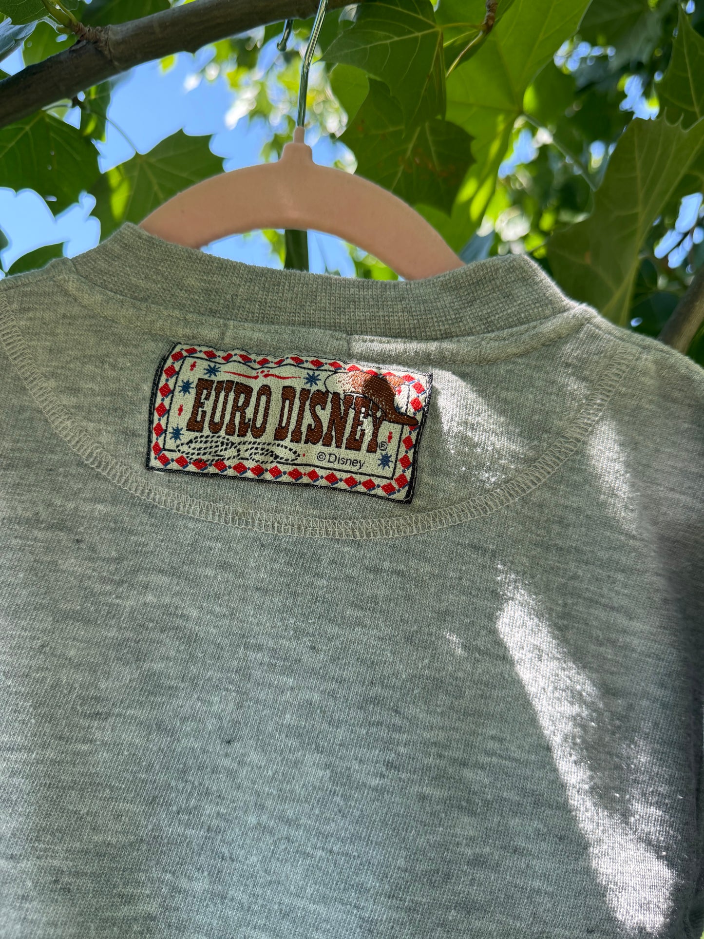 euro disney cowboy sweatshirt 4-6
