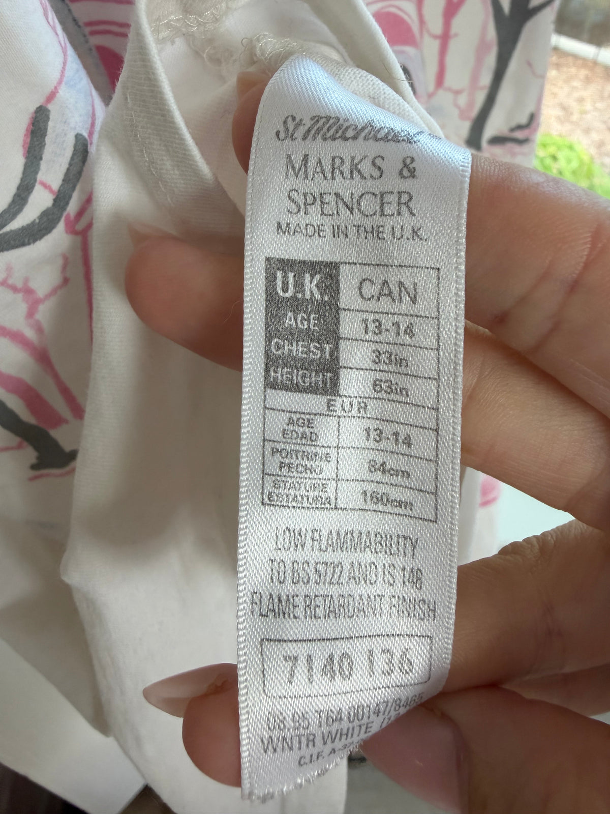 1992 casper nightgown youth L