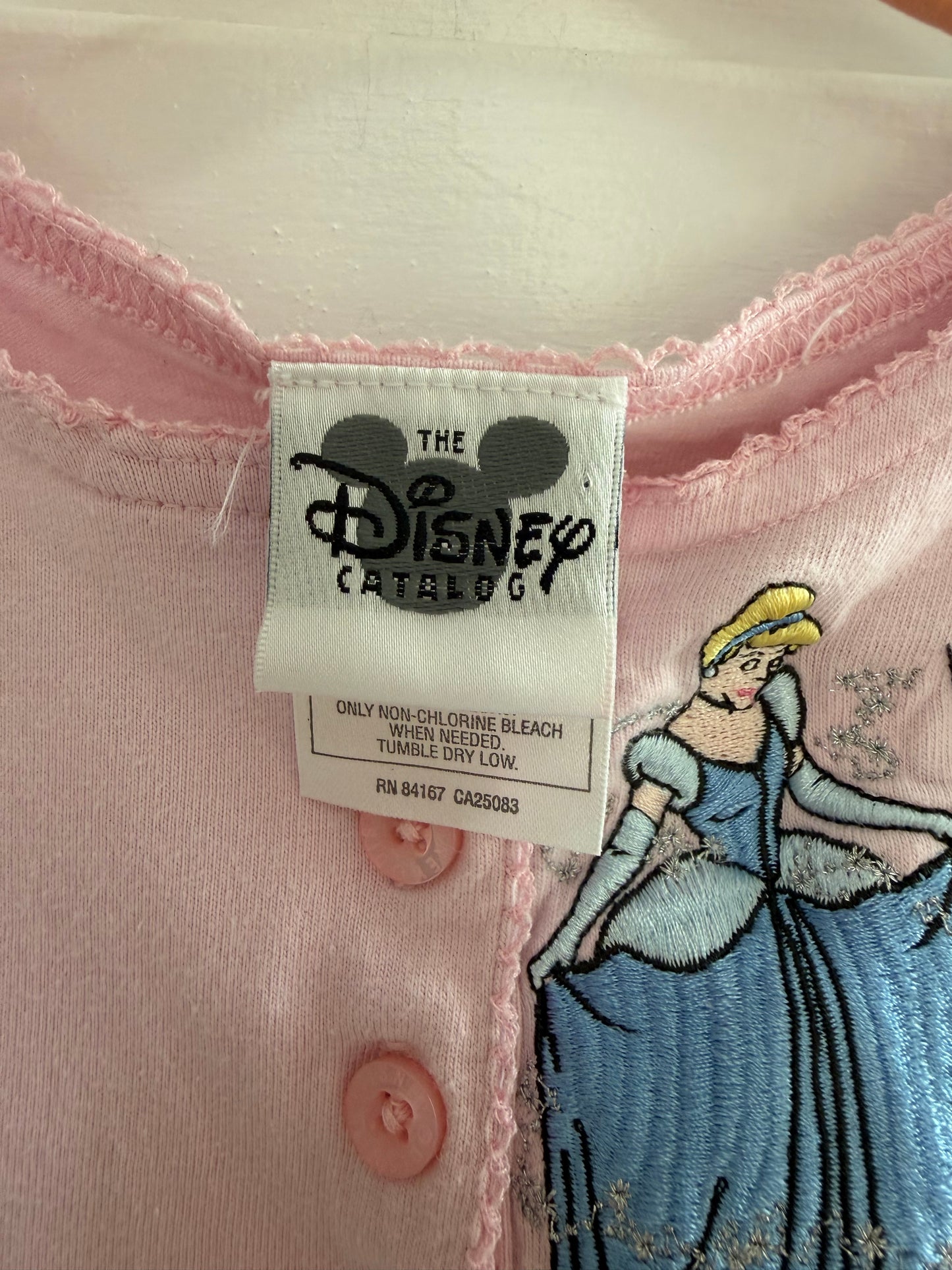 embroidered cinderella long sleeve