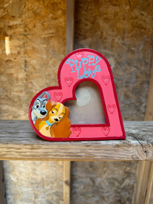 lady & tramp photo frame