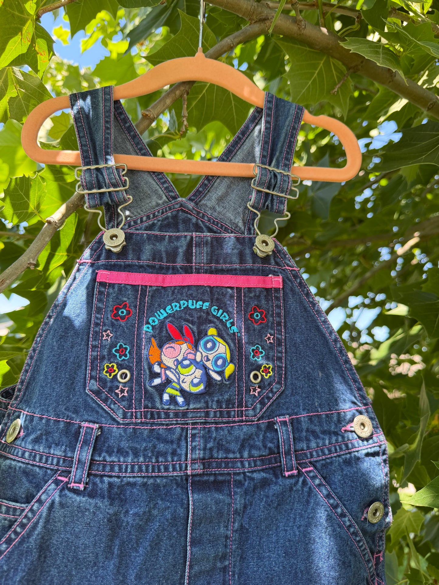 powerpuff girls shortalls XS