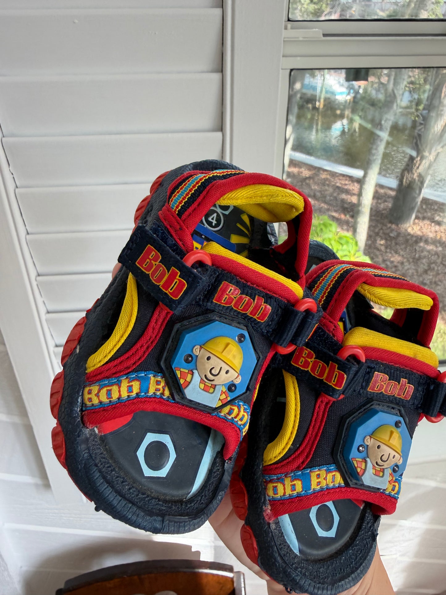bob the builder sandals 5c