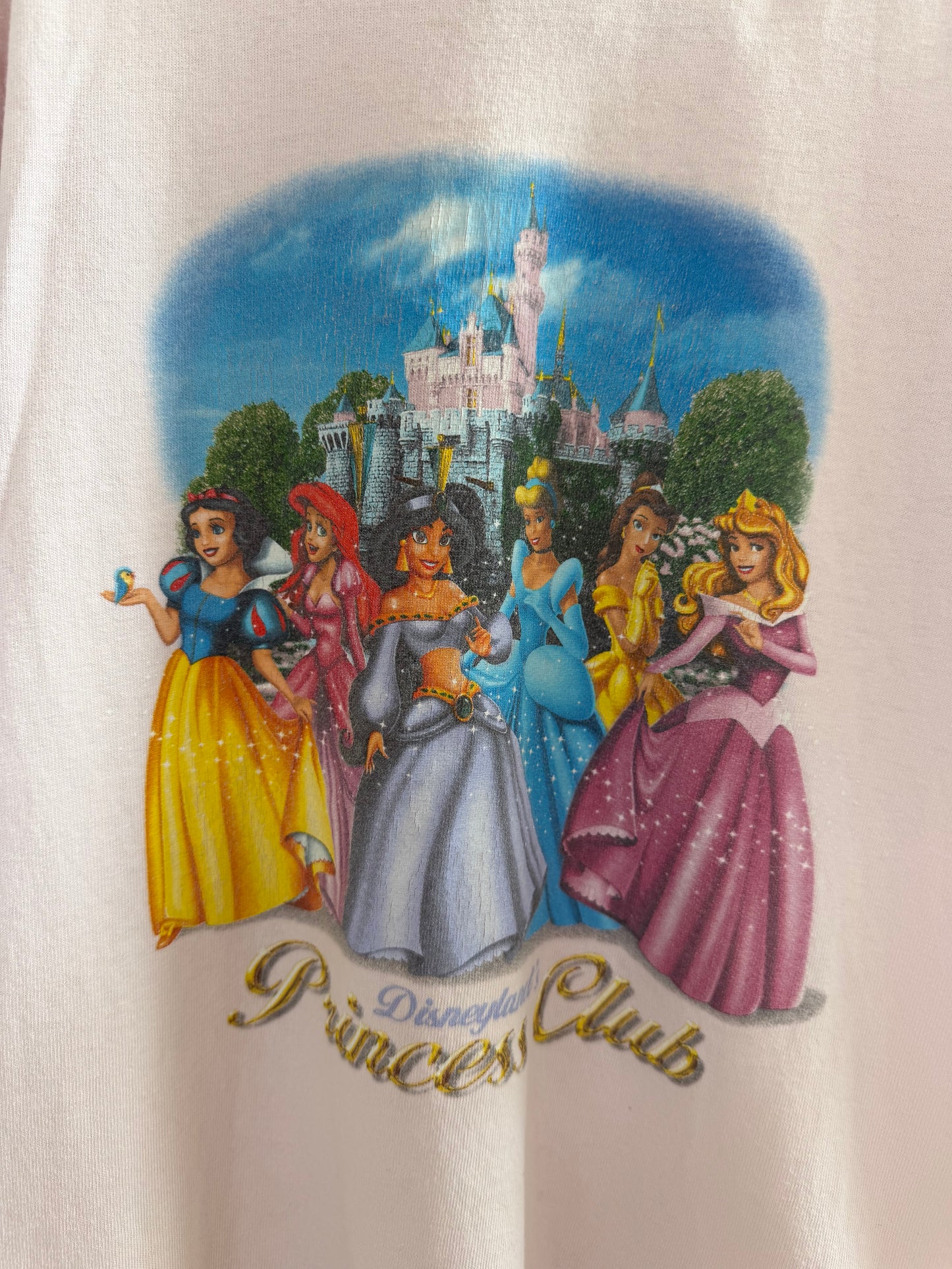 disneyland princess club tee youth M