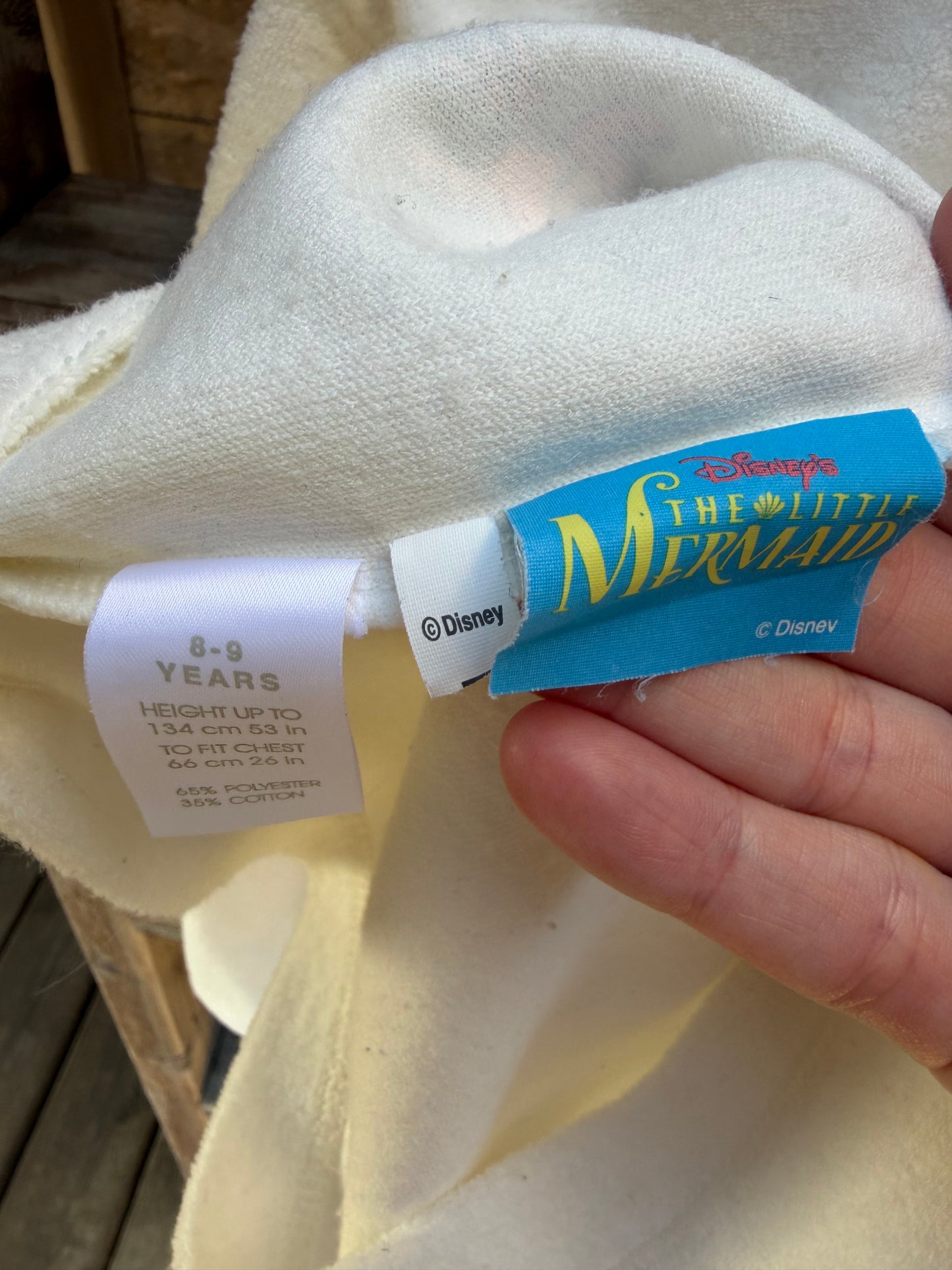 little mermaid sweatshirt 8-9