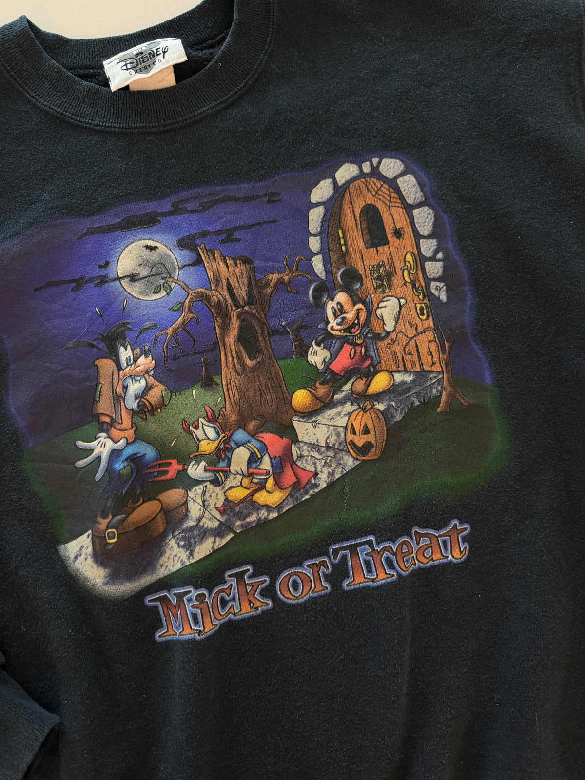 “mick or treat” sweatshirt XL