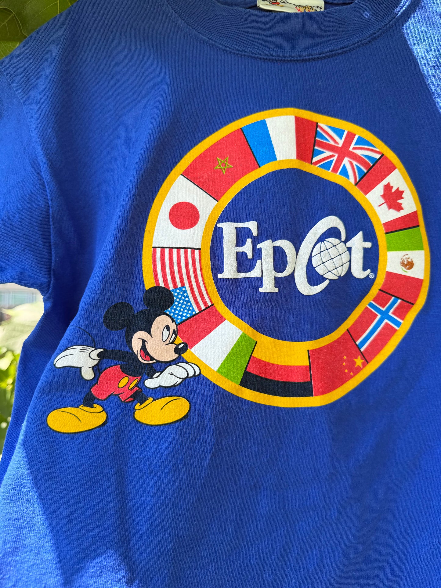 epcot tee youth S
