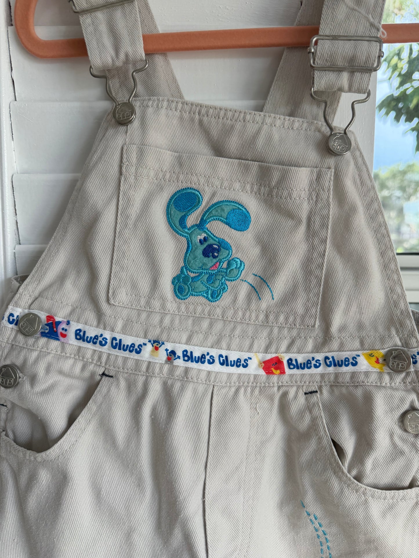 2000 blues clues shortalls 4T