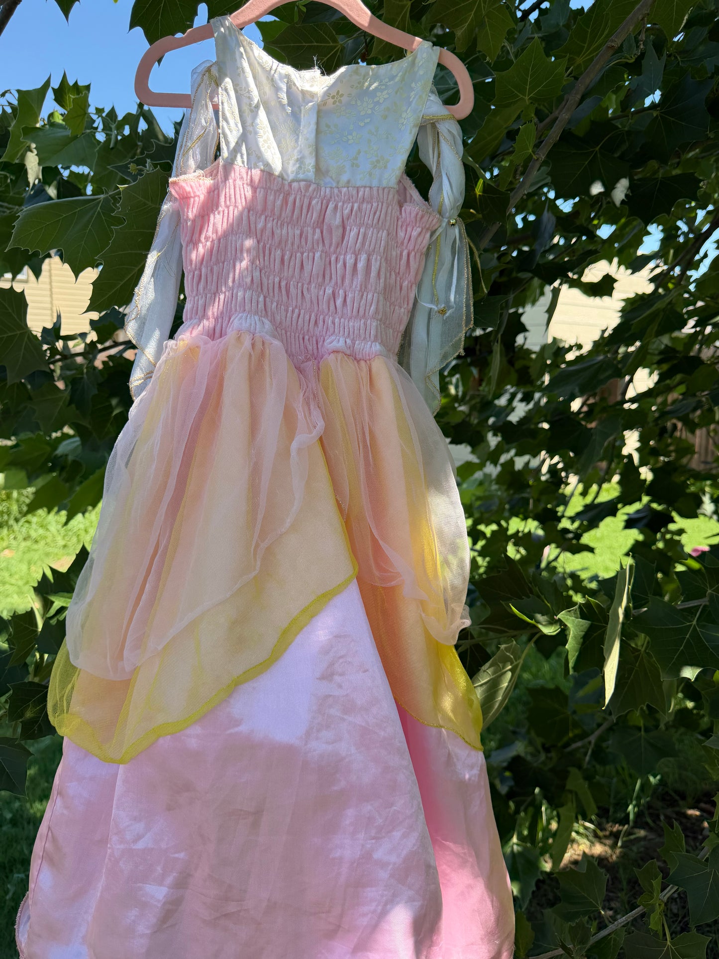 princess & pauper dress 4-7
