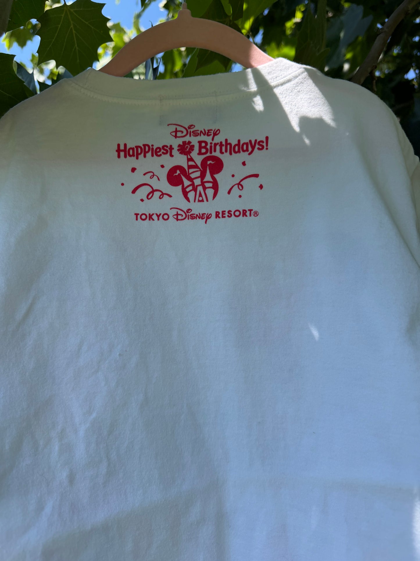 disney tokyo birthday tee