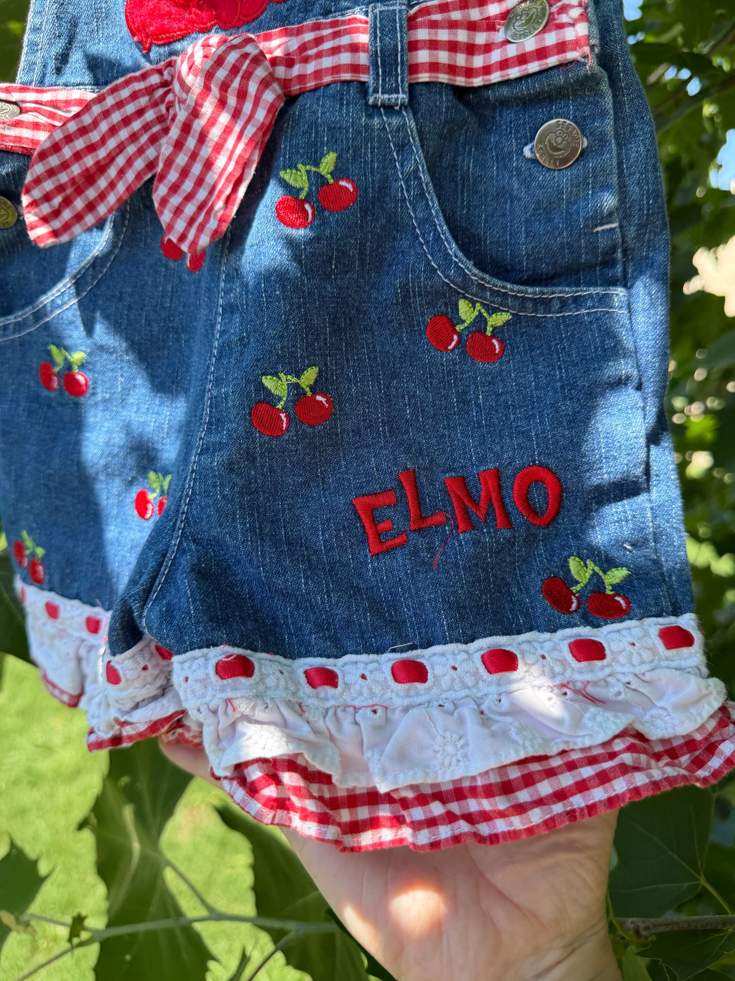 elmo shortalls 2T