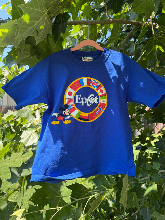 epcot tee youth S