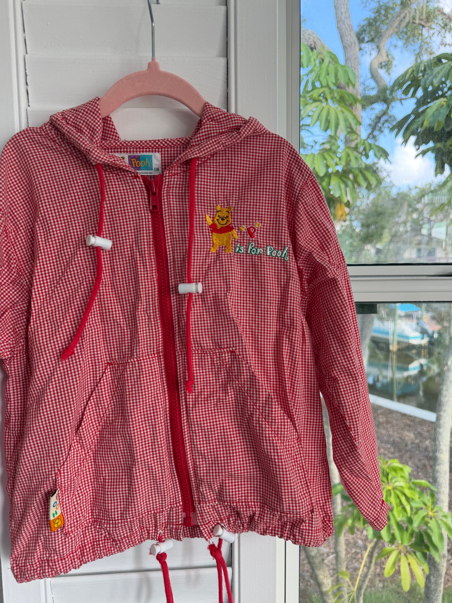 pooh gingham jacket 4T