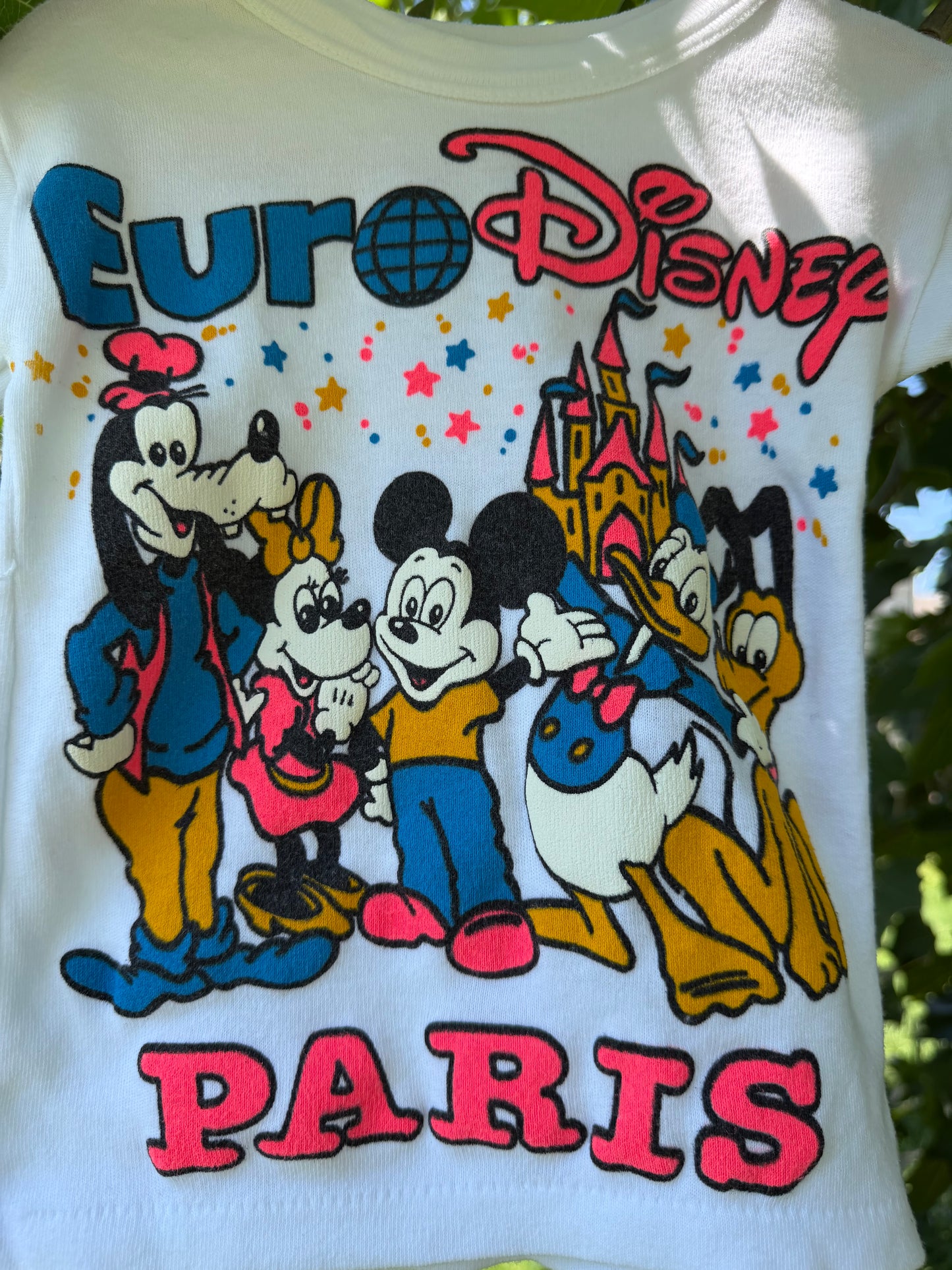 euro disney t shirt 12-18/18-24m