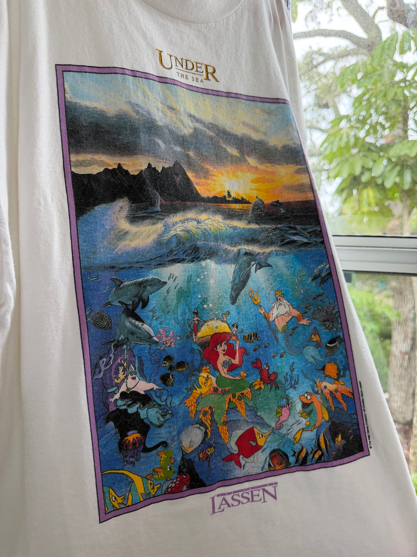 lassen “under the sea” tee adults XL