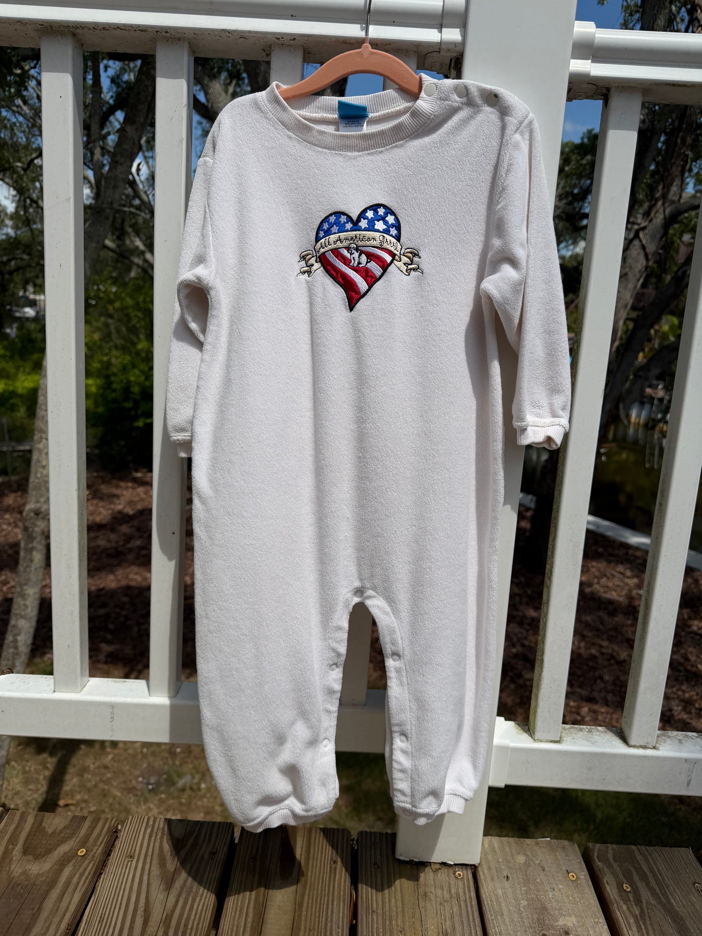 LBD American romper 2/3T