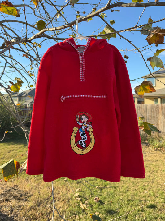 jessie zip up sweatshirt youth M