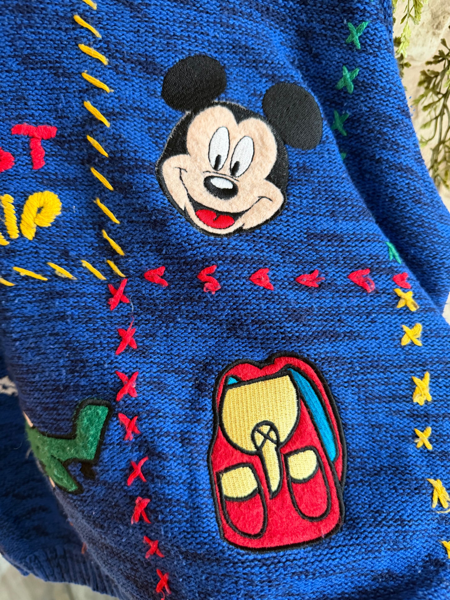disneyland paris first trip sweater 4/5