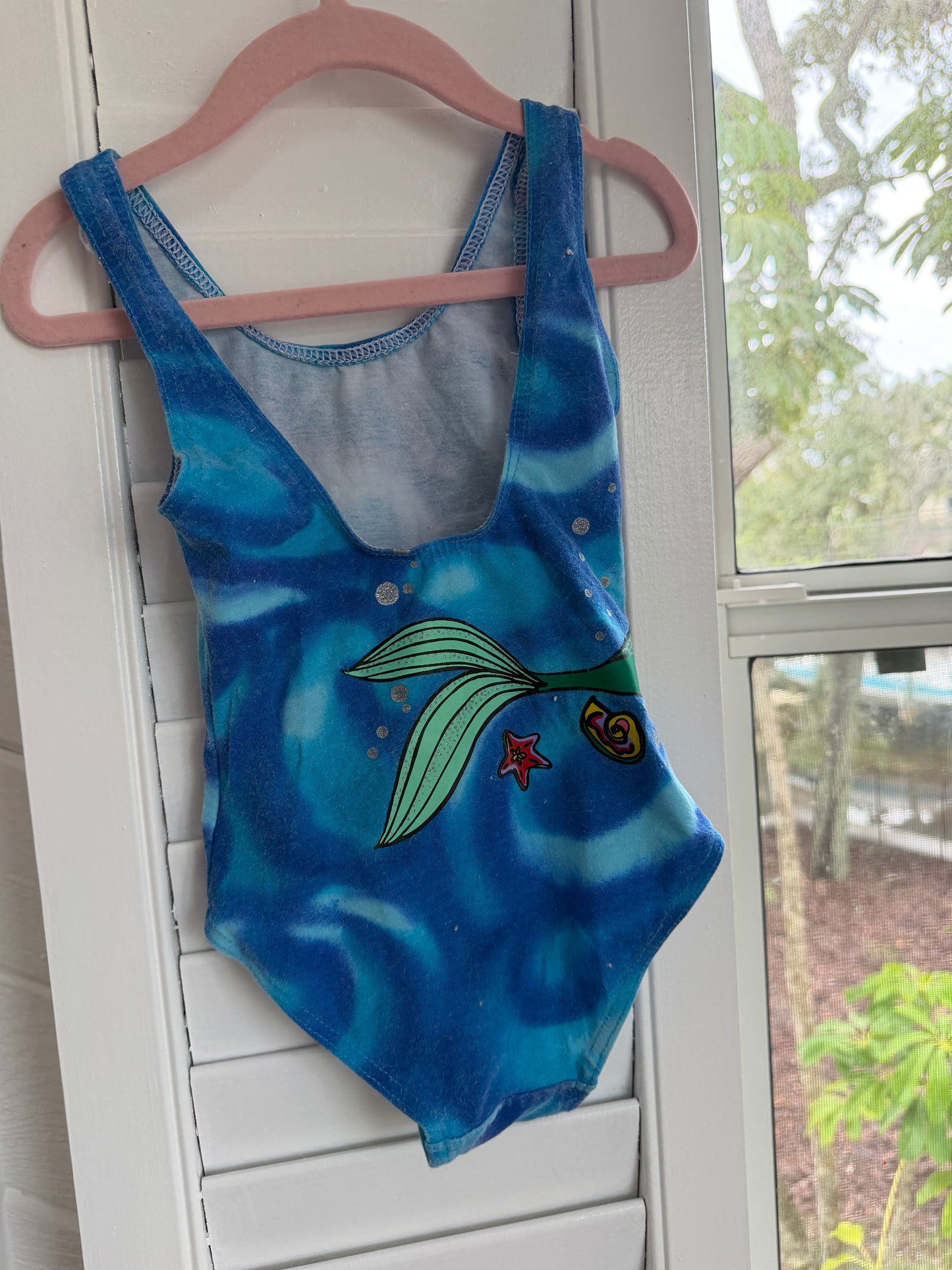 little mermaid bodysuit 2/3
