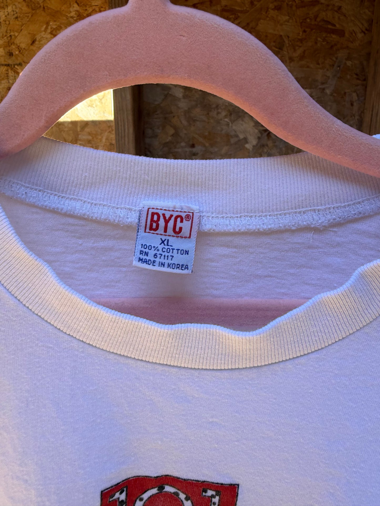 single stitch 101 dalmatians tee youth XL