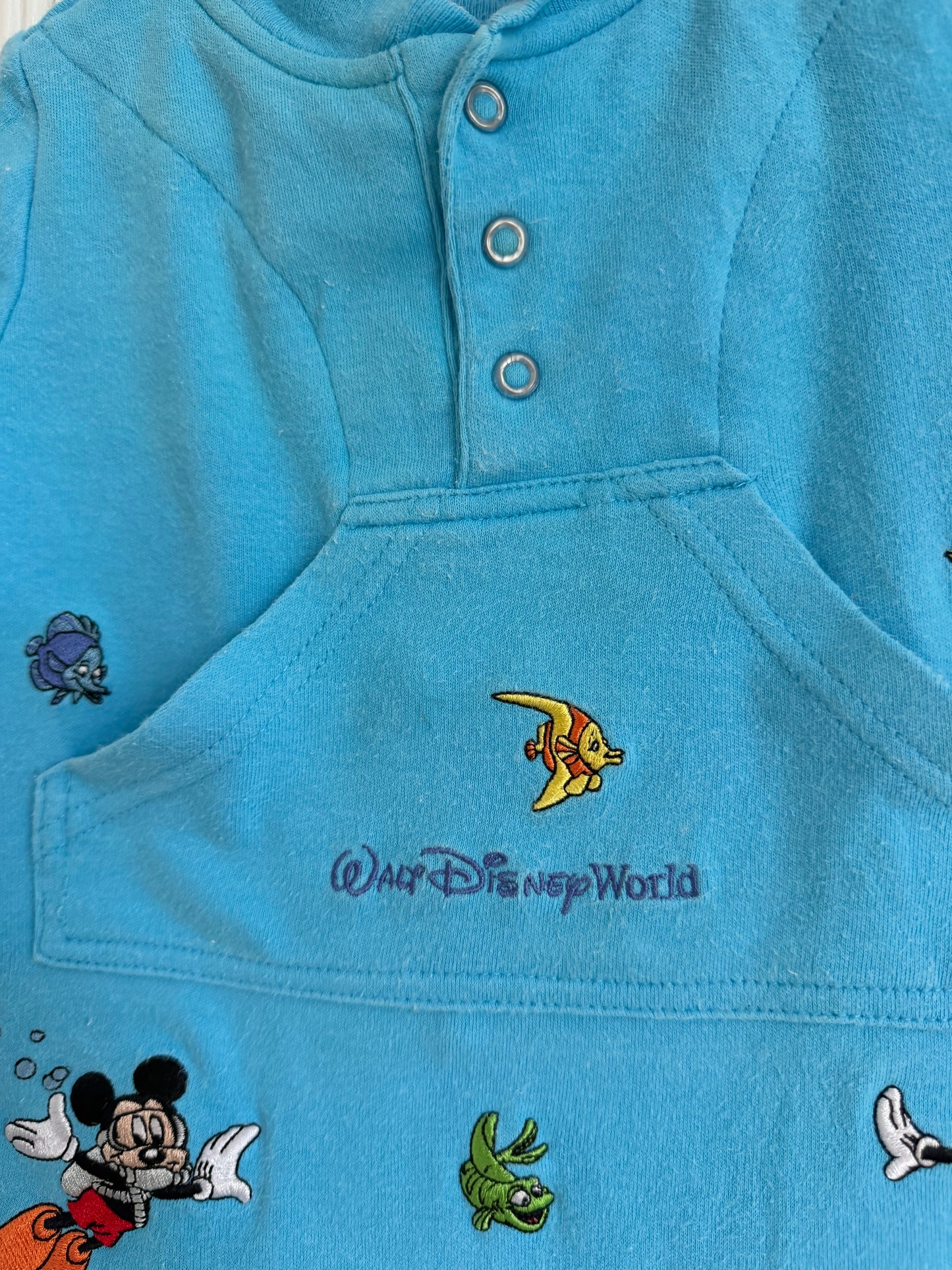 WDW under the sea romper 6m