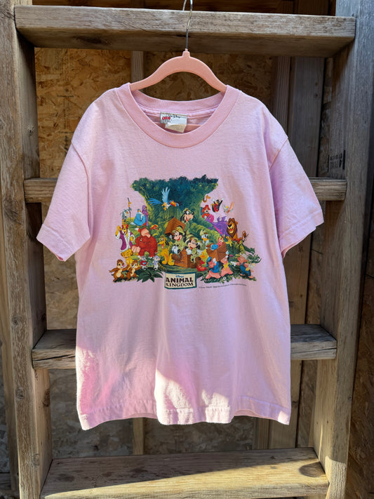 pink animal kingdom t shirt kids S