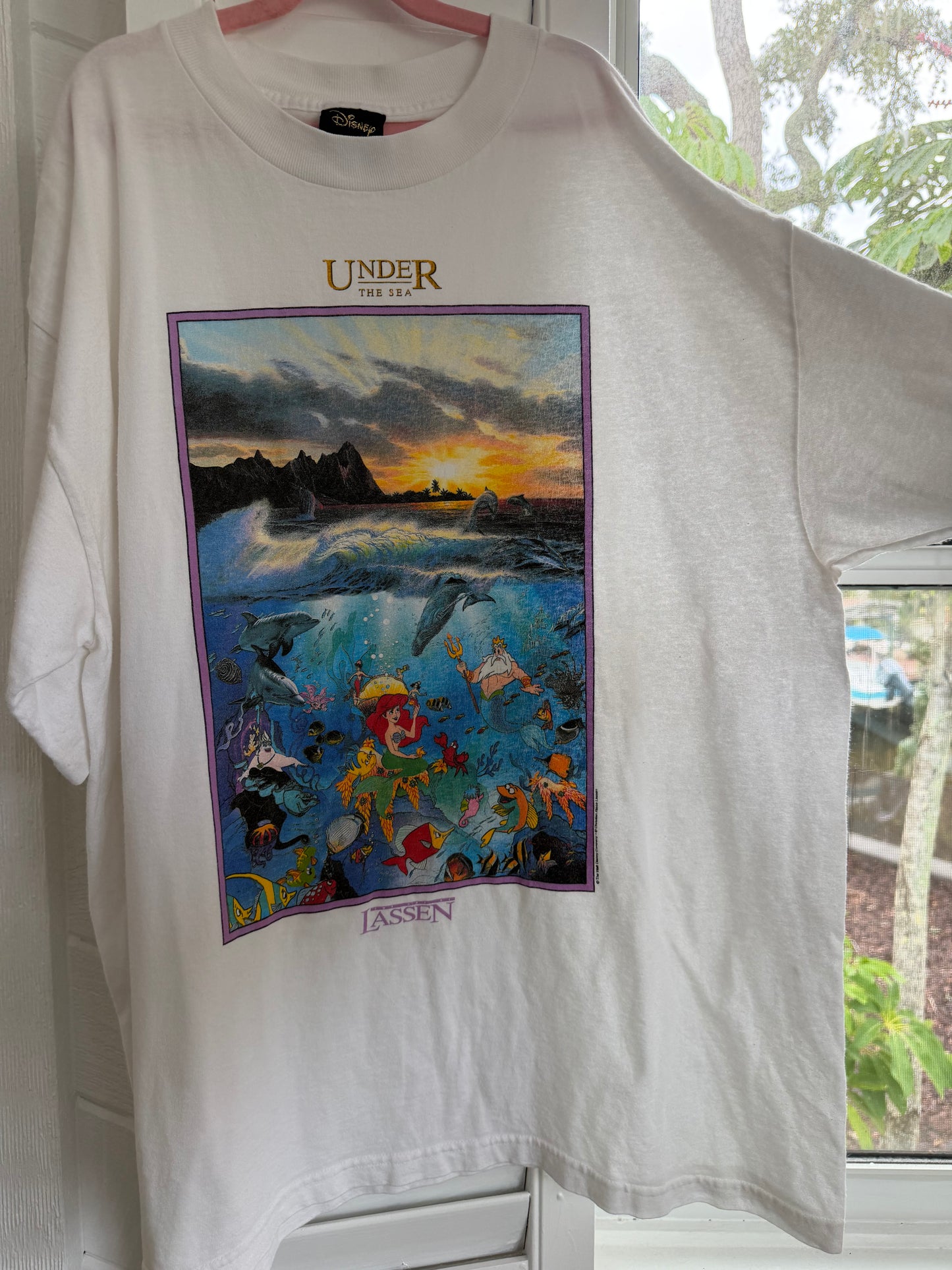 lassen “under the sea” tee adults XL