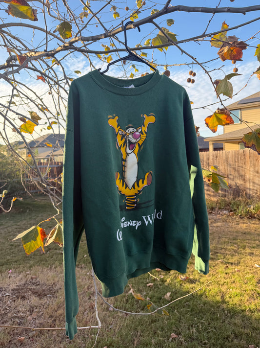 tigger sweatshirt adults M