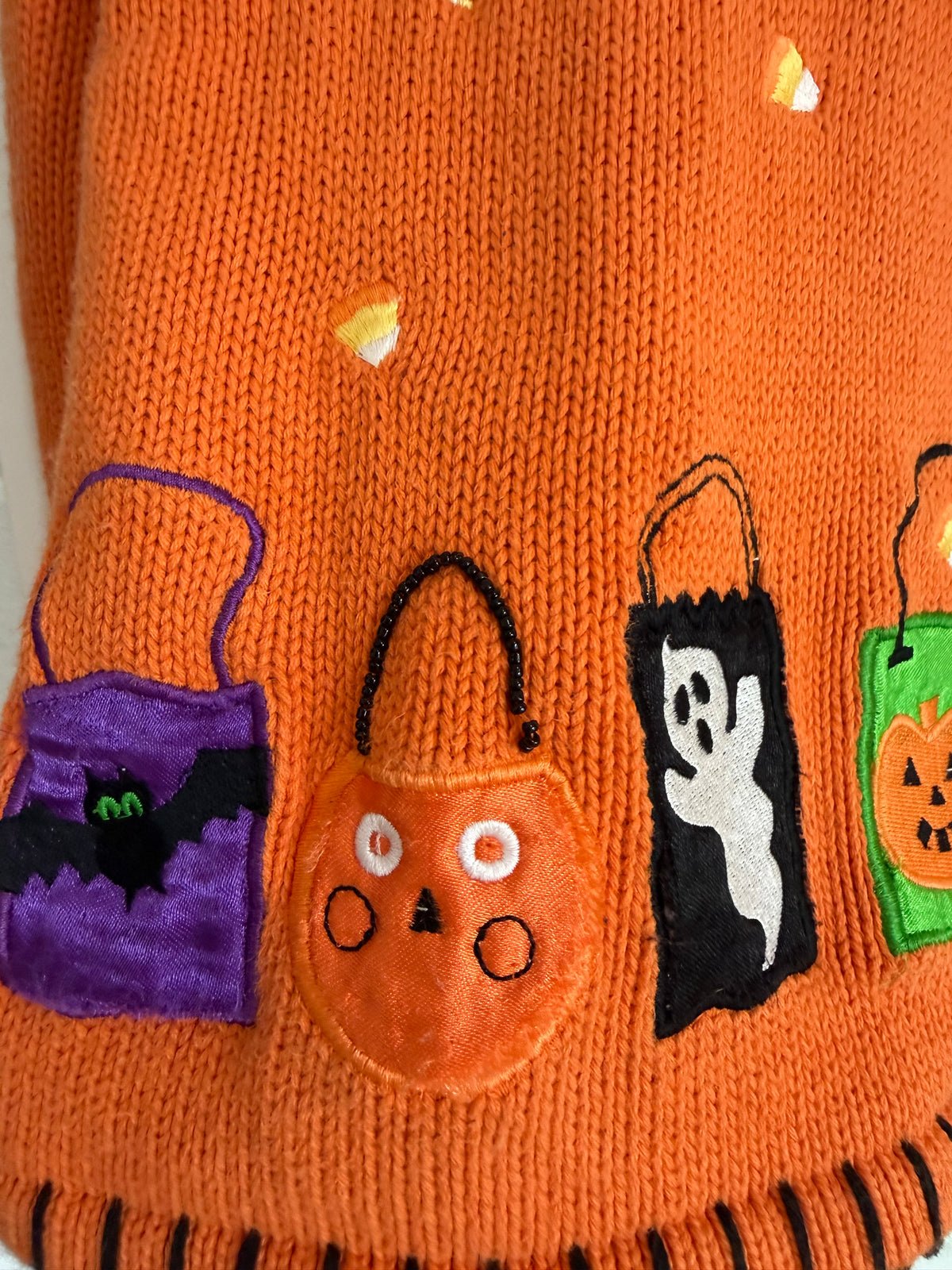 halloween hooded sweater 6-8