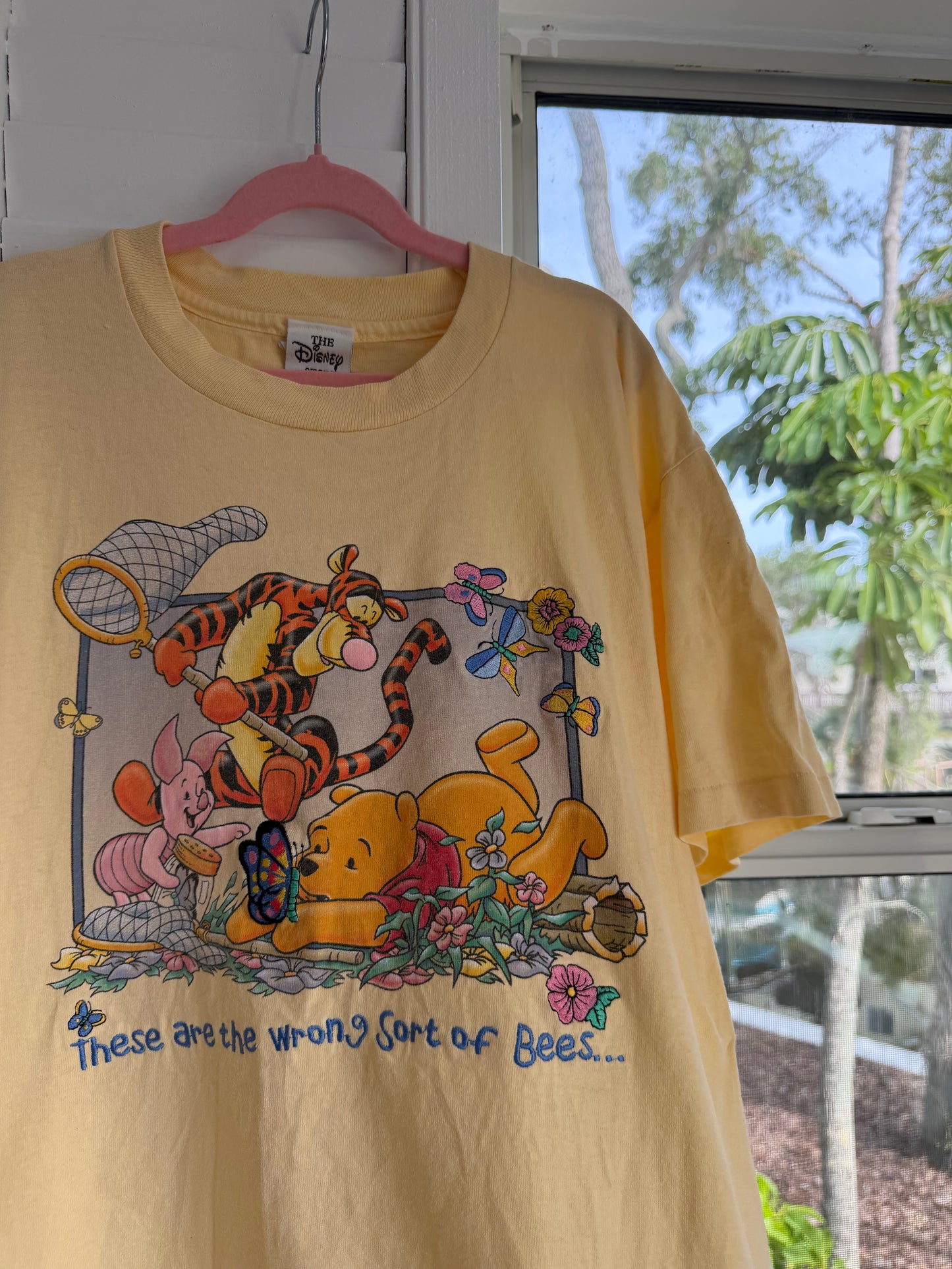 “these are the wrong sort of bees” tee adults M
