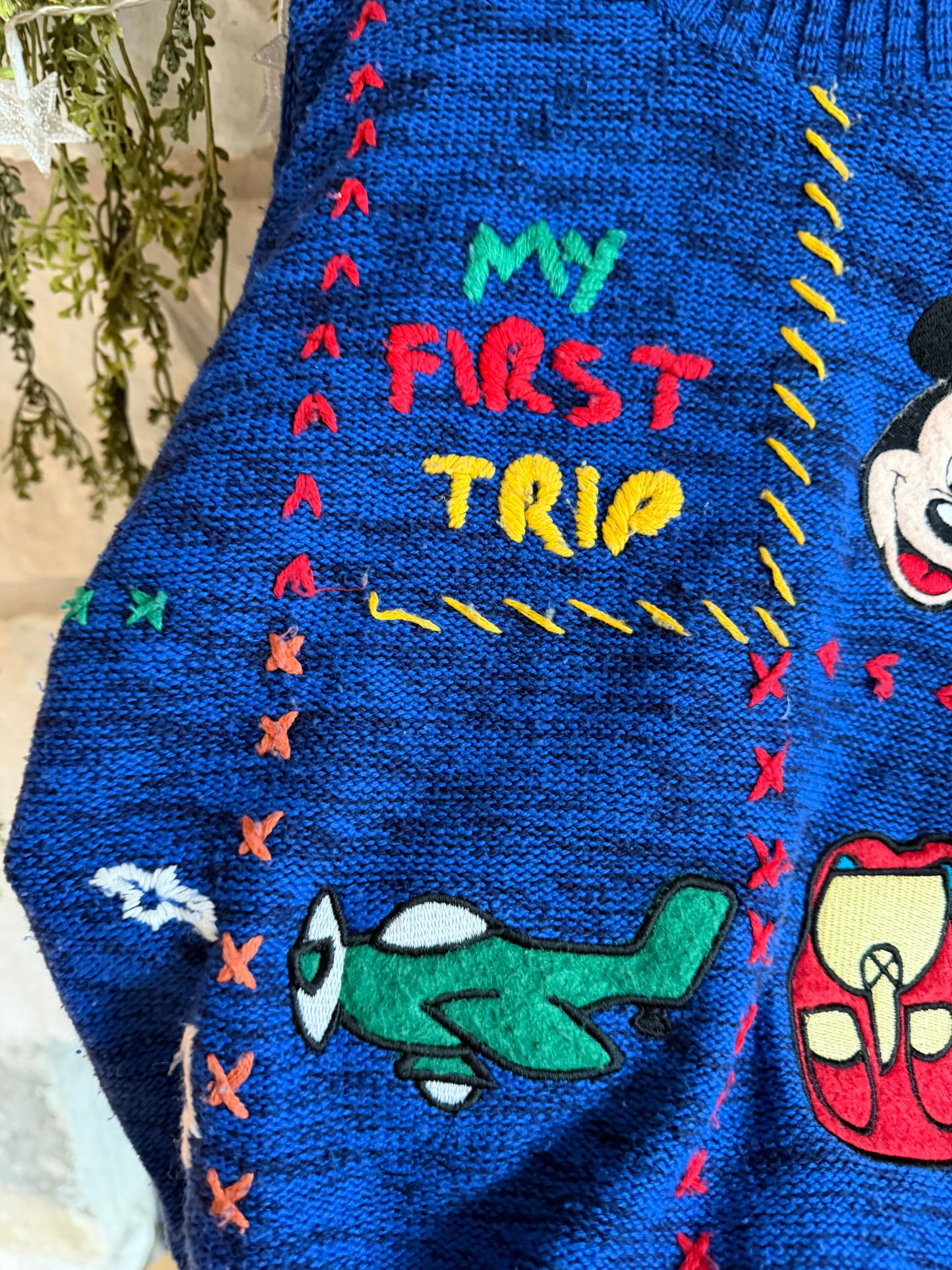 disneyland paris first trip sweater 4/5
