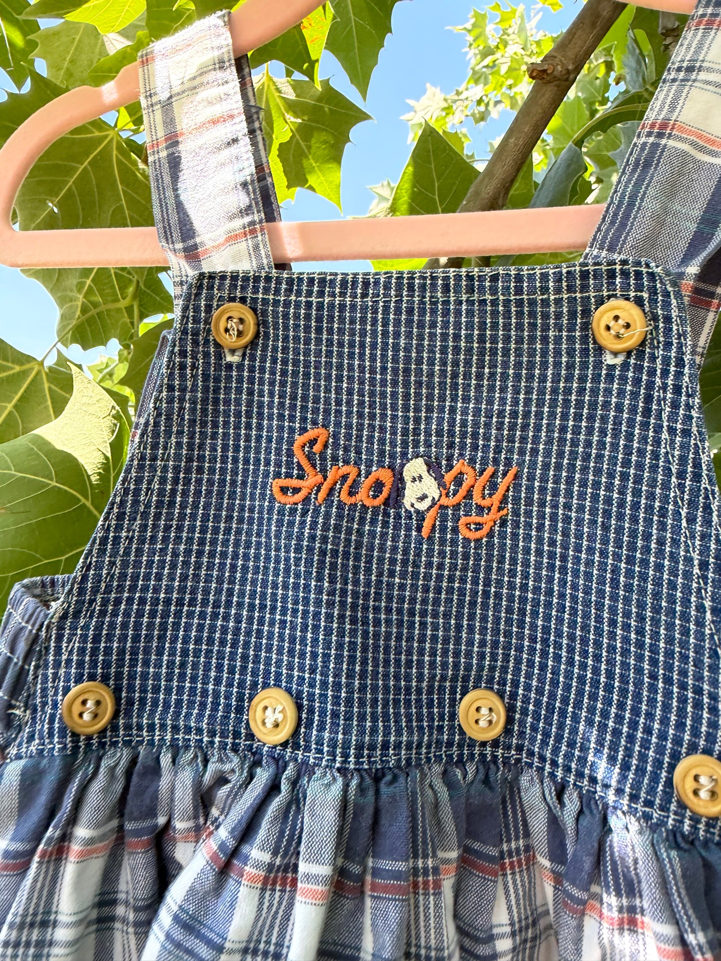 snoopy dress 18m
