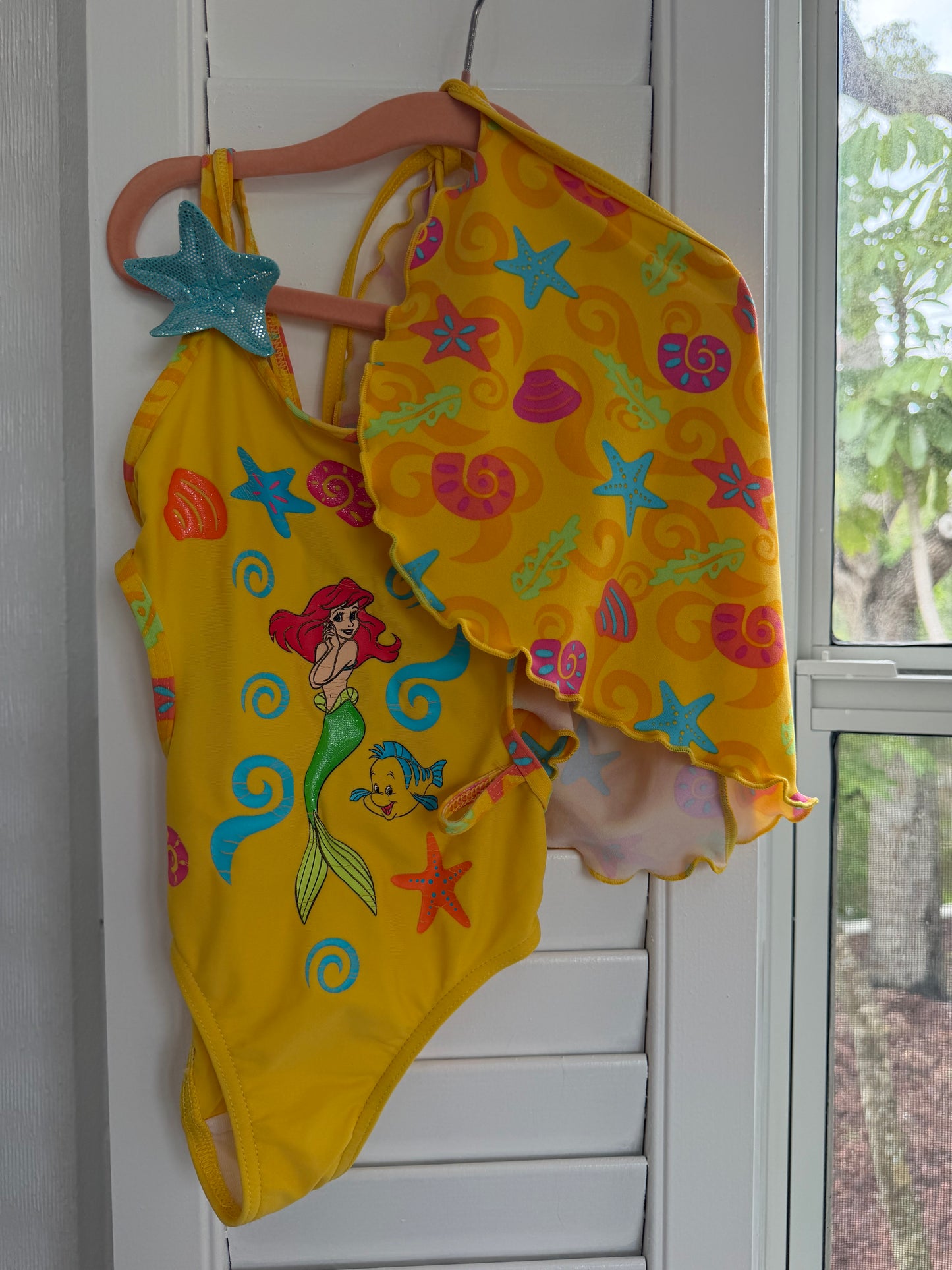 little mermaid swimsuit two piece 2T