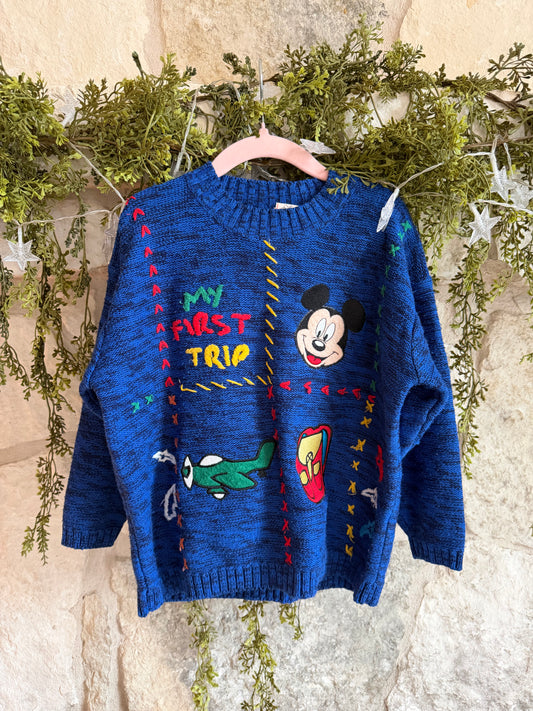 disneyland paris first trip sweater 4/5